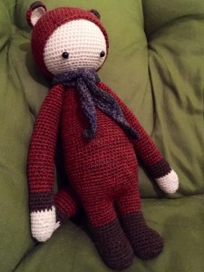 Fibi the Fox - crocheted amigurumi fox