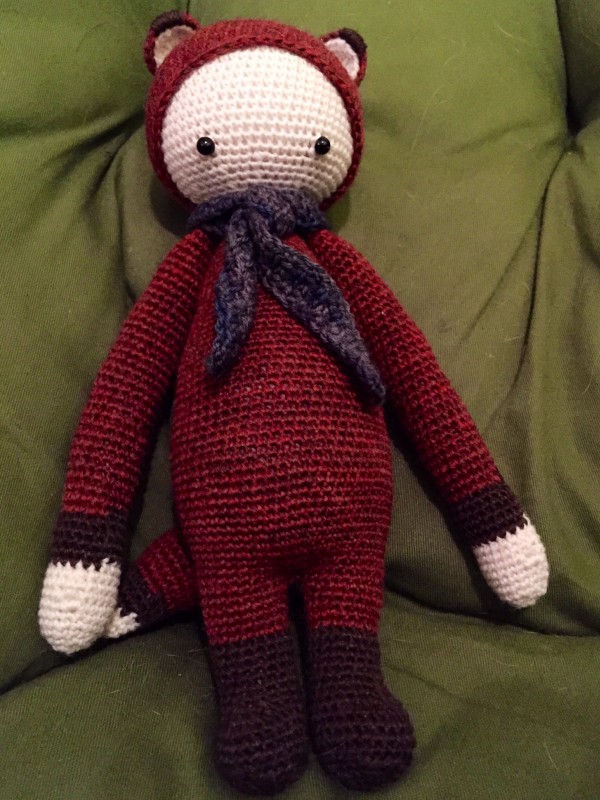 Fibi the Fox - crocheted amigurumi darling fox!