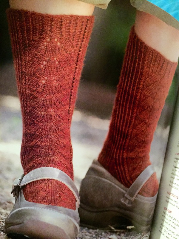 Sock Knitting example
