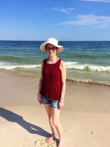 fun shine sun hat & split back tank