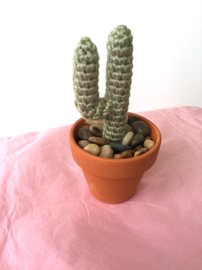 not your average crochet - saguaro cactus