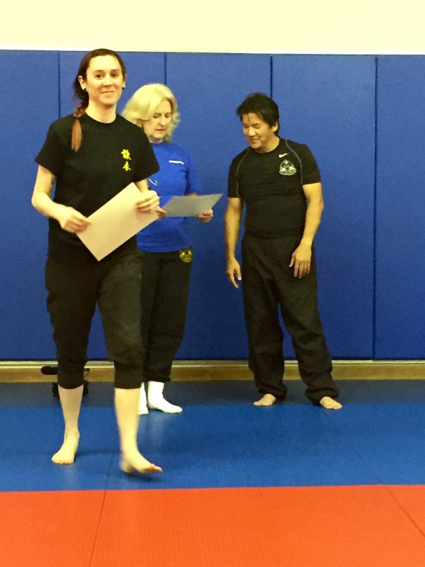 After Sifu Fong gave me my certificate at the second seminar in Atlanta