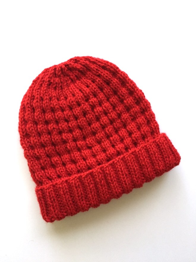 Ribbed Waffle Hat #4