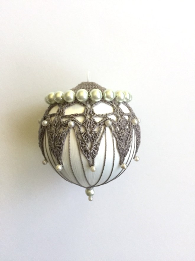 Attempt #4, back to the middle hook and regular beads, which I think I like best