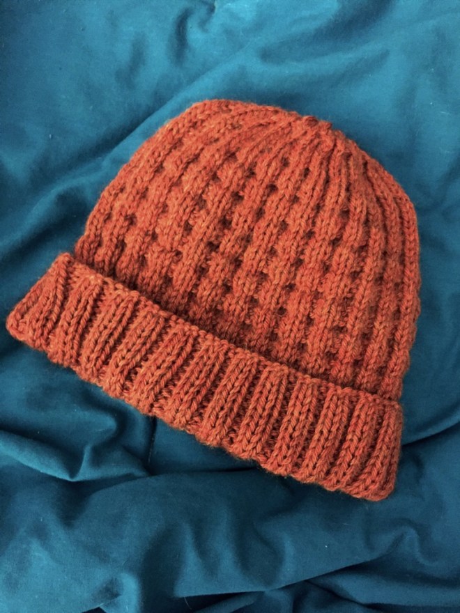 Ribbed Waffle Hat #5